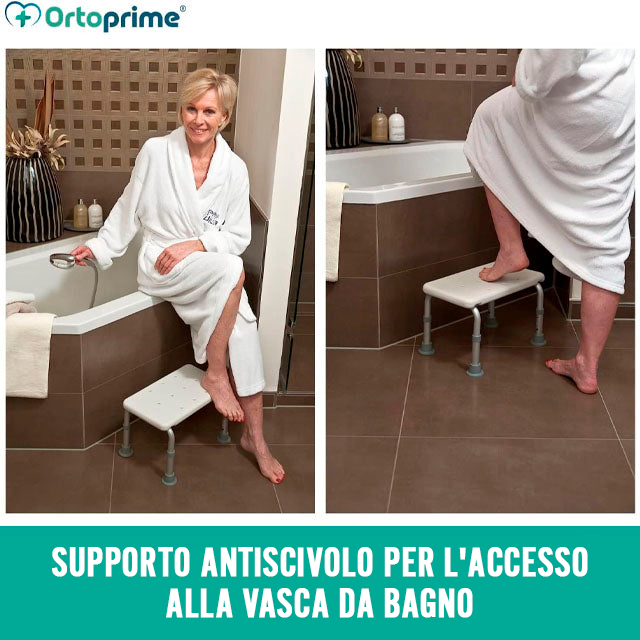 Sgabello per Doccia e Vasca Antiscivolo