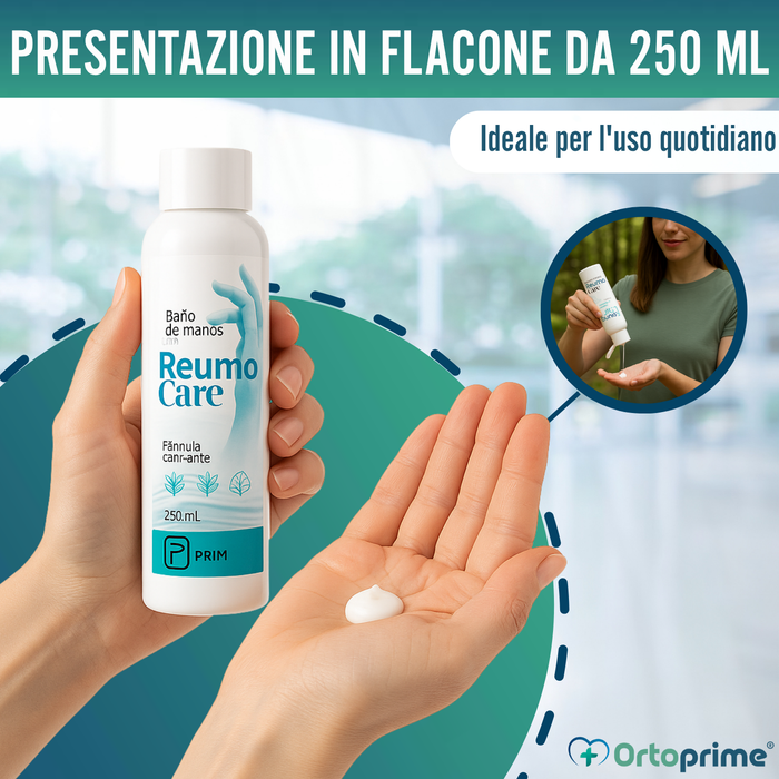 Trattamento Rigenerante per Mani | Bagno Antinfiammatorio 250ml