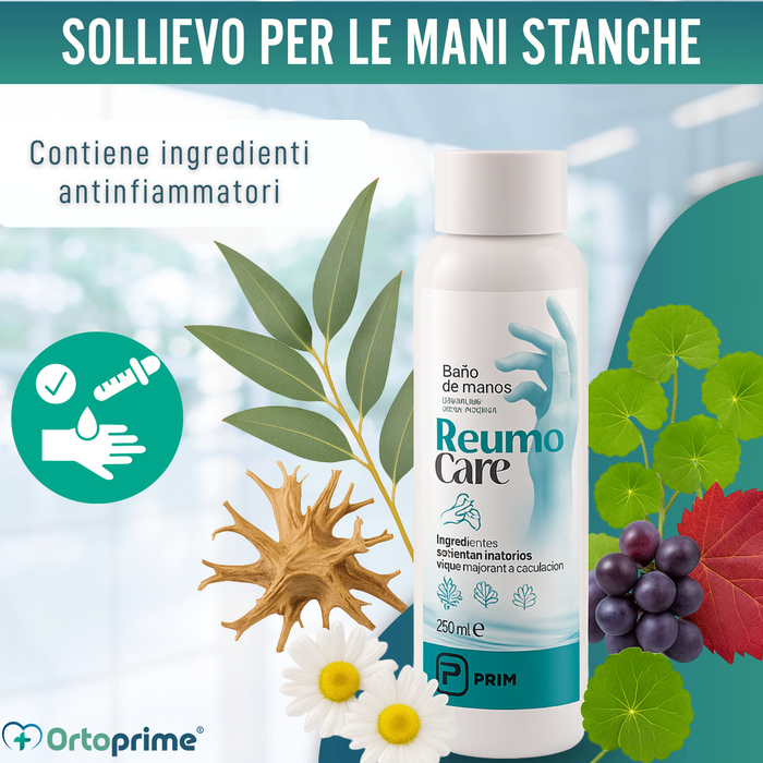 Trattamento Rigenerante per Mani | Bagno Antinfiammatorio 250ml