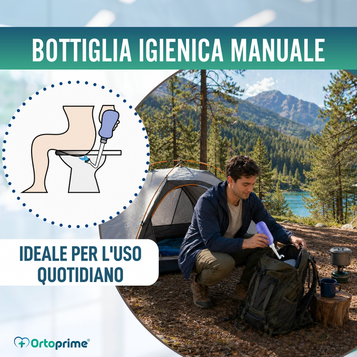 Bidet Portatile per Igiene Intima da Viaggio Unisex | 400 ml