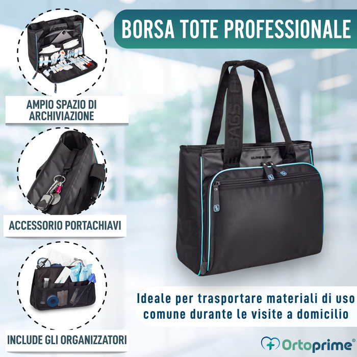 Borsa Totebag per Visite Domiciliari | Uso Professionale