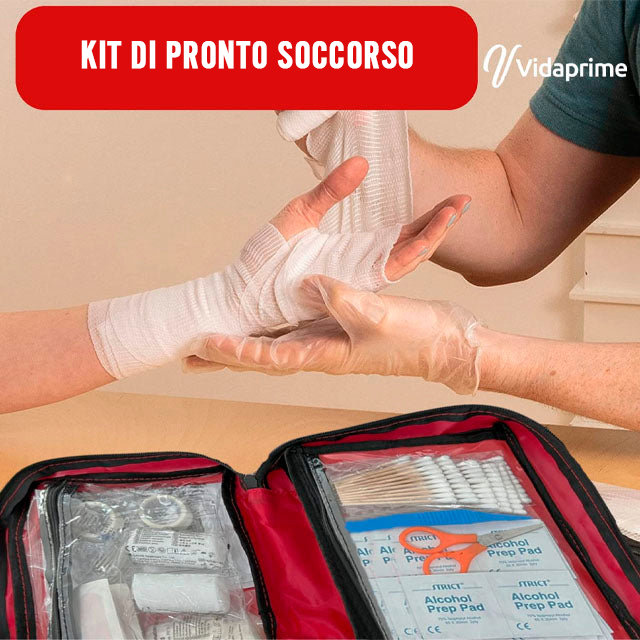 Kit di Pronto Soccorso Completo Professionale | 180 Pezzi