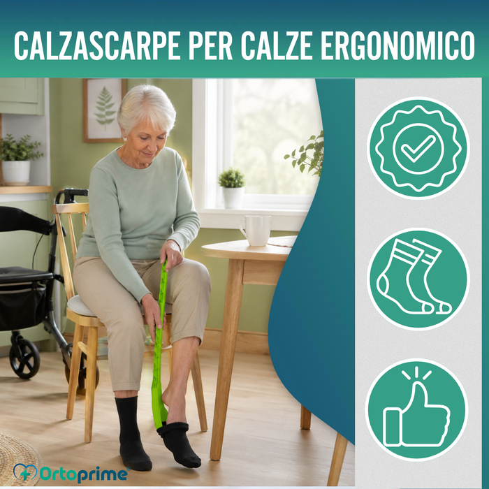 Calzascarpe per Calze e Calze a Compressione