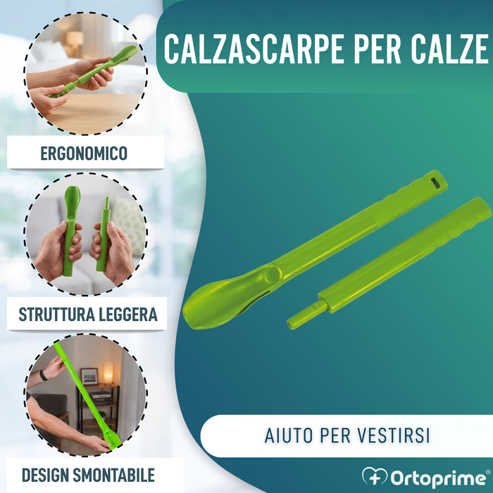 Calzascarpe per Calze e Calze a Compressione