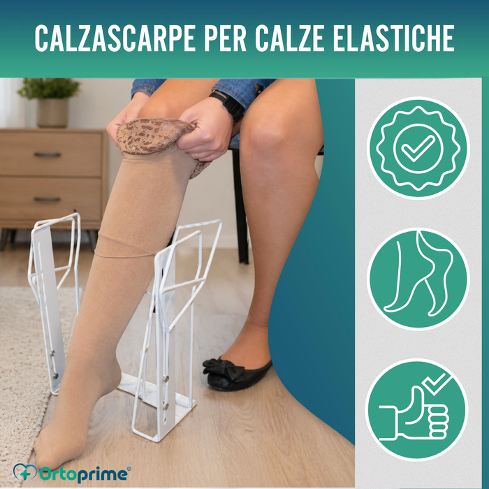 Calzascarpe per Calze a Compressione | Aiuto Pieghevole
