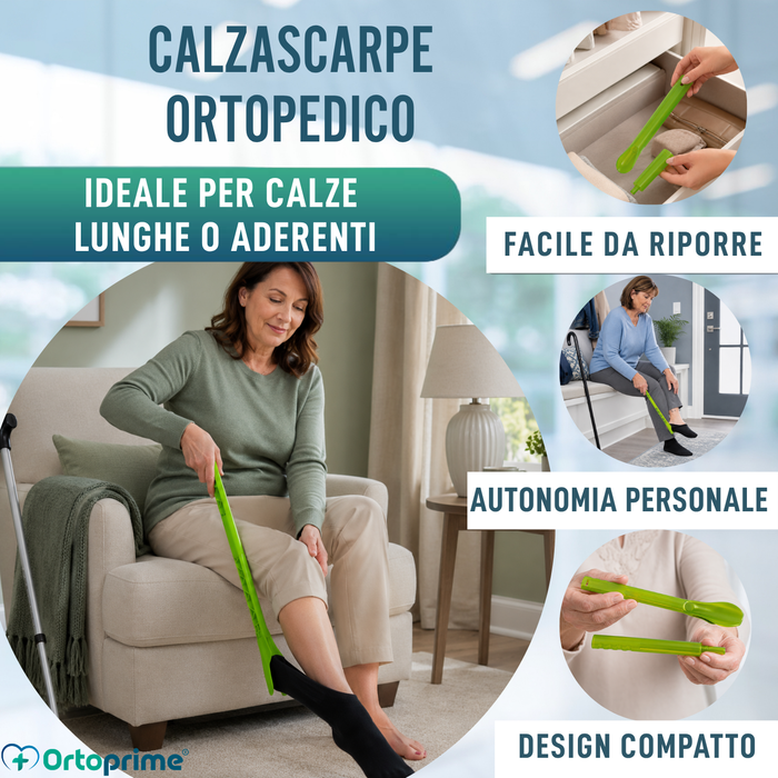 Calzascarpe per Calze e Calze a Compressione