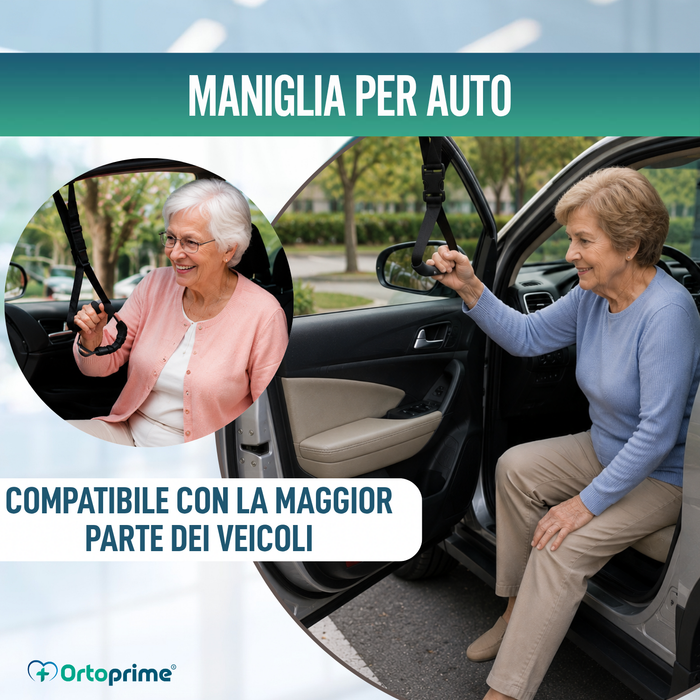 Cinghia per Uscire dall’Auto con Manico Ergonomico