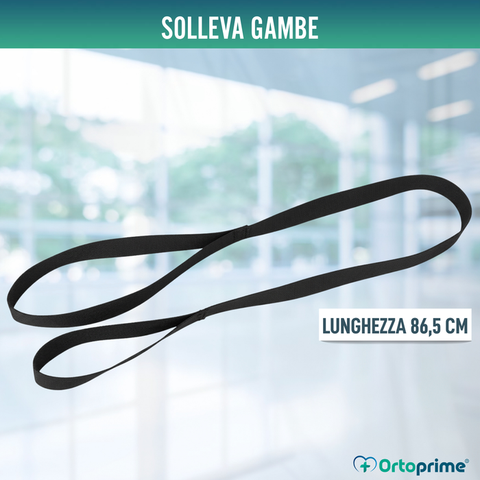 Cinghia Solleva Gambe con Anello Rigido per Mobilità