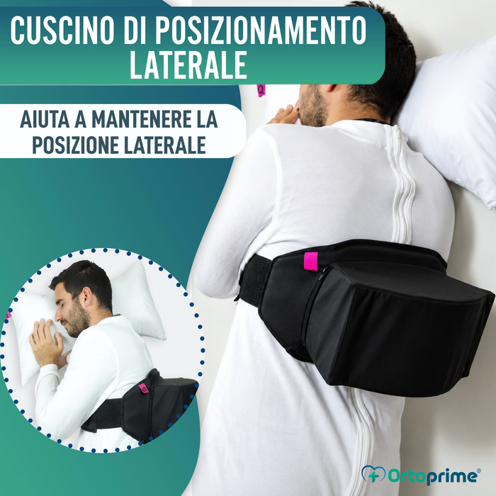 Cintura con Cuscino Posizionatore Laterale | Apnea del Sonno