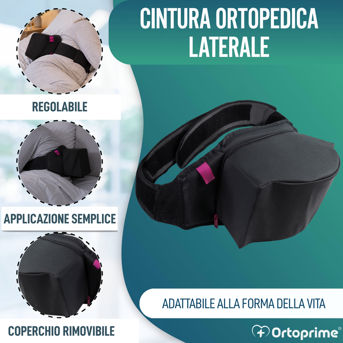 Cintura con Cuscino Posizionatore Laterale | Apnea del Sonno