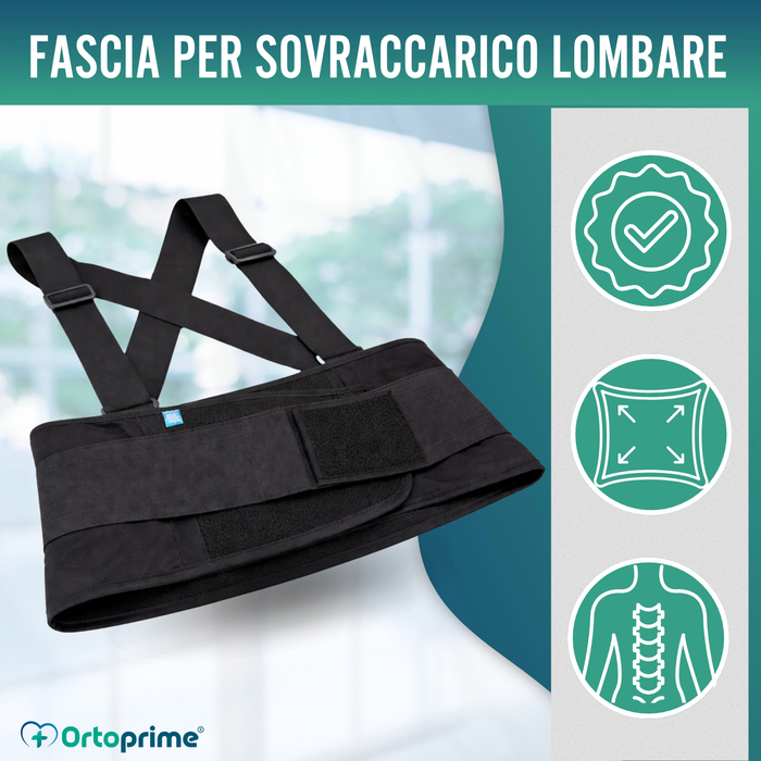 Fascia Lombosacrale da Lavoro | Ortesi Regolabile
