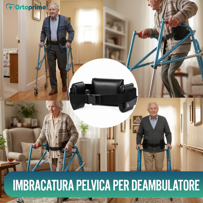 Supporto Pelvico per Deambulatore | Stabilizzatore Anca