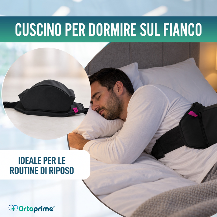 Cintura con Cuscino Posizionatore Laterale | Apnea del Sonno