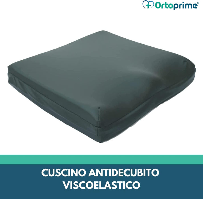 Cuscino Antidecubito Anatomico Quadrato in Memory Foam | Effetto Memoria