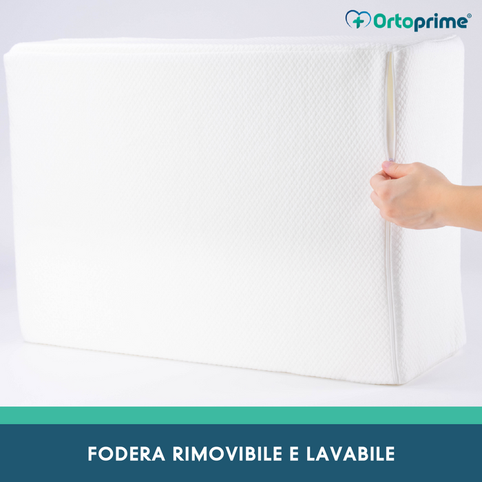 Cuscino per Gambe in Memory Foam | Cuscino Vascolare Effetto Memoria