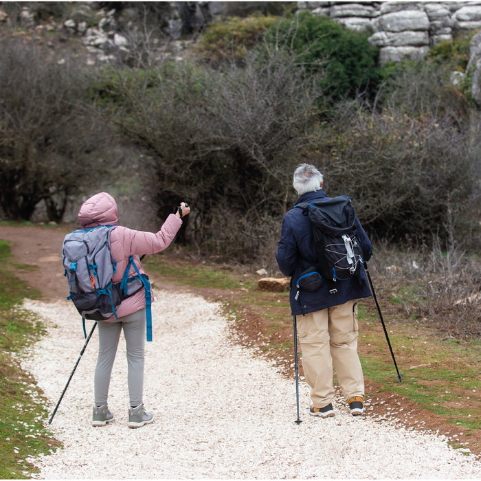 Conteras per bastoni da passeggio e stampelle 2 unità | Gomma antiscivolo