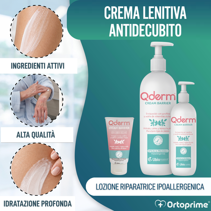 Crema Anti-decubito all'Ossido di Zinco per Pelli Irritate