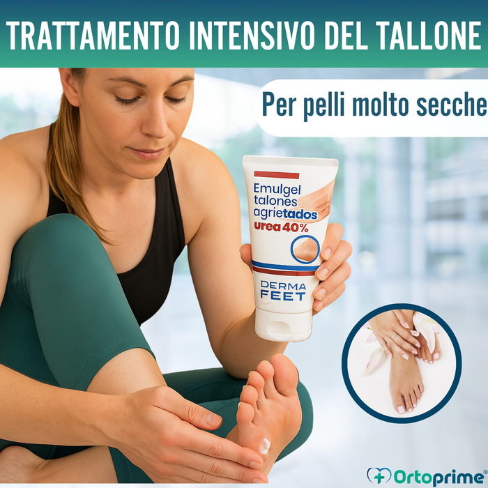Gel per Talloni Crepolati | Concentrazione Urea 40%
