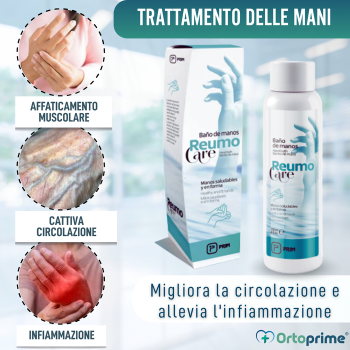 Trattamento Rigenerante per Mani | Bagno Antinfiammatorio 250ml