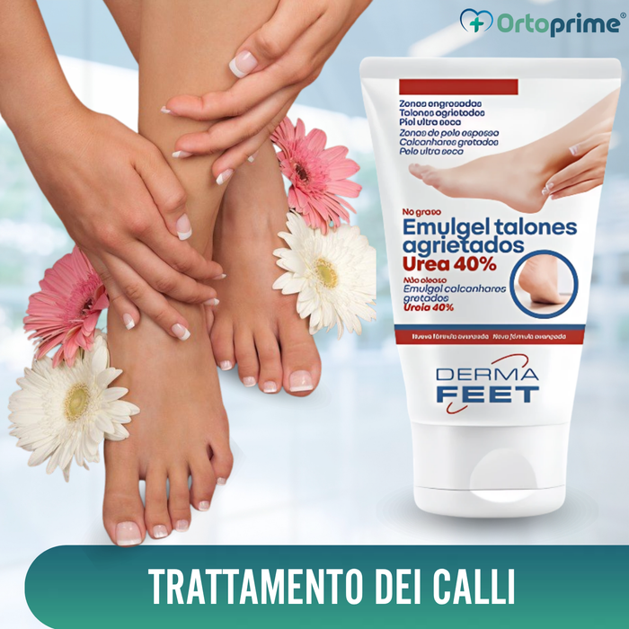 Gel per Talloni Crepolati | Concentrazione Urea 40%