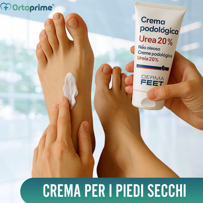 Crema Riparatrice per Piedi Secchi | Urea 20% Concentrata