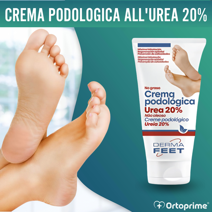 Crema Riparatrice per Piedi Secchi | Urea 20% Concentrata