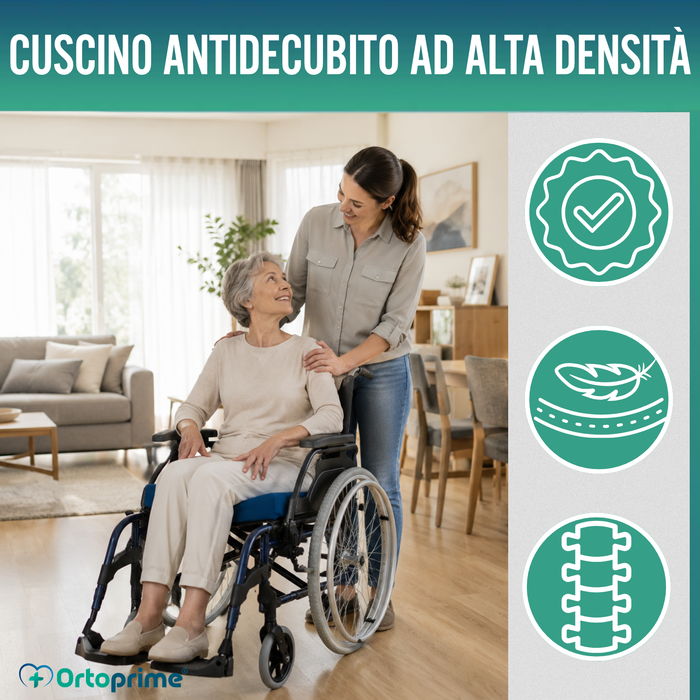 Cuscino Antidecubito in Memory Foam 50kg/m3