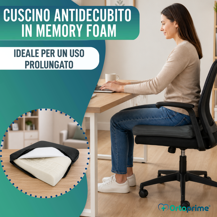 Cuscino Antidecubito Viscoelastico 80kg/m3