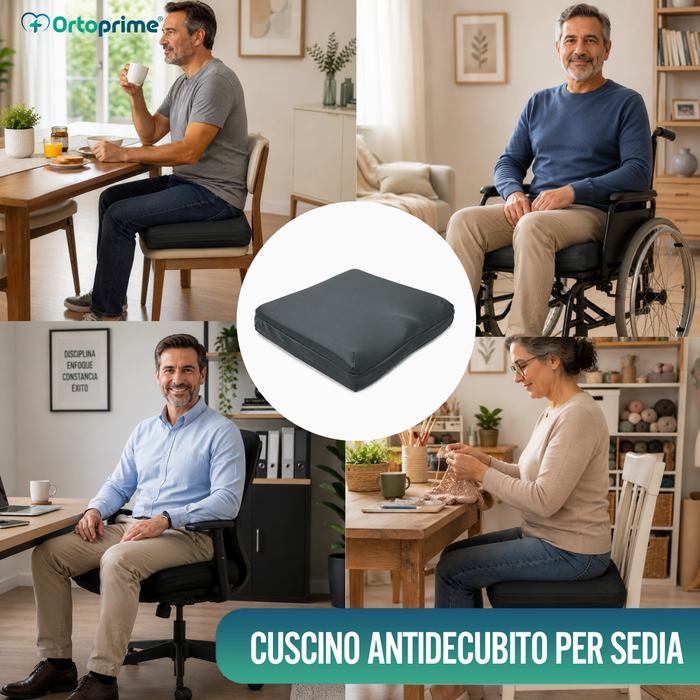 Cuscino Antidecubito Viscoelastico 80kg/m3
