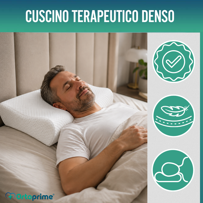 Cuscino Cervicale Ergonomico in Memory Foam | Riposo Ristoratore