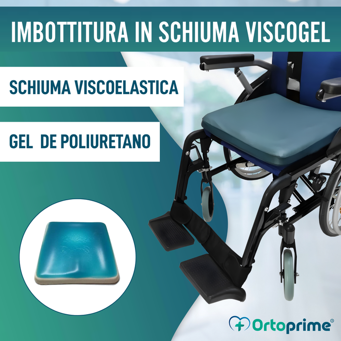 Cuscino Antidecubito Visco Gel Quadrato 85 kg/m3 | Impermeabile