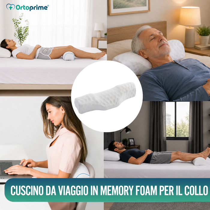 Cuscino Ergonomico Versatile | Cervicale, Ginocchia e Piedi