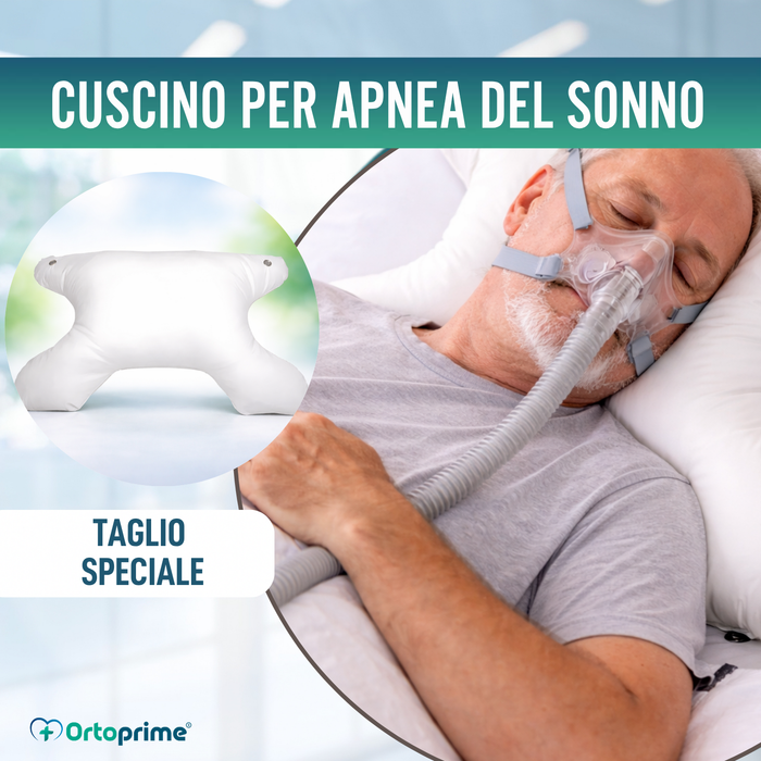 Cuscino Ortopedico CPAP per Maschera Respiratoria