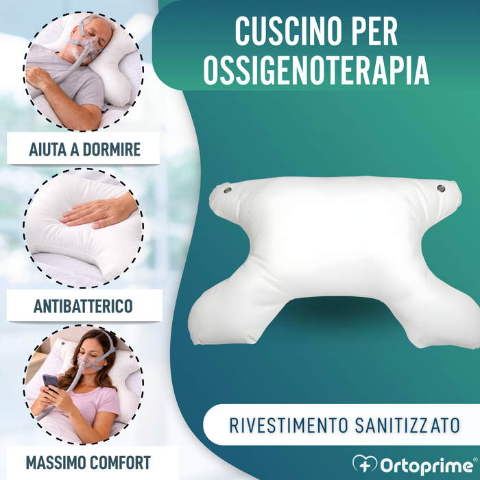 Cuscino Ortopedico CPAP per Maschera Respiratoria