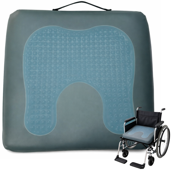 Cuscino Antidecubito Visco Gel a Ferro di Cavallo 85 kg/m3