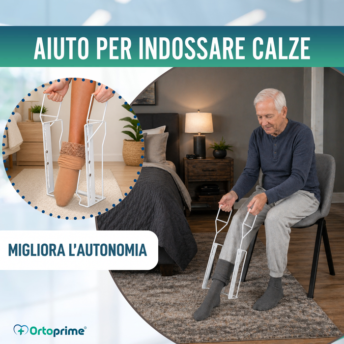 Calzascarpe per Calze a Compressione | Aiuto Pieghevole