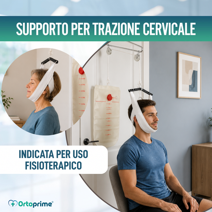 Puleggia Portatile per Trazione Cervicale