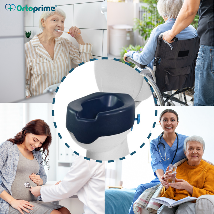 Elevatore WC 10 cm Morbido | Alzatore WC Adulti