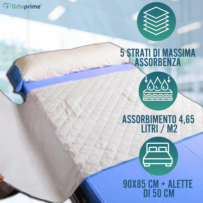 Assorbente Lavabile per Letto Plus 4,65 Litri/m2