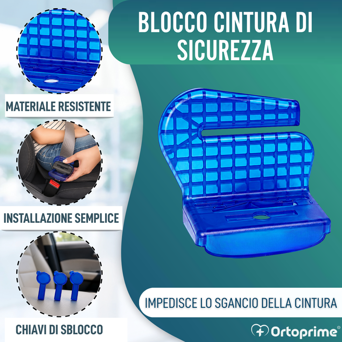 Blocco Cintura di Sicurezza con Chiavi di Sblocco