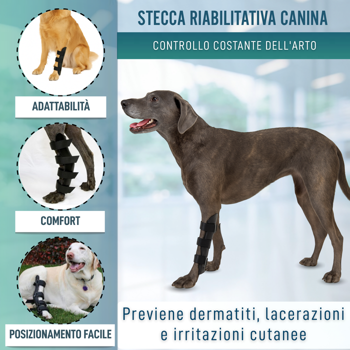 Férula Ortopedica per Cani con Lesioni al Tarso e Caviglia