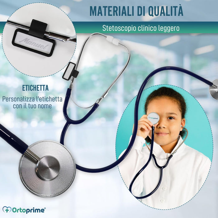 Fonendoscopio Medico Professionale | Stetoscopio Pediatrico Professionale