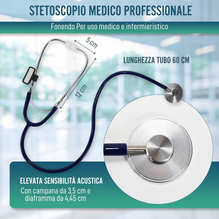 Fonendoscopio Medico Professionale | Stetoscopio Pediatrico Professionale