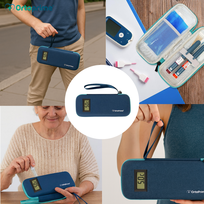 Astuccio per Insulina con Termometro | Frigorifero Diabetici