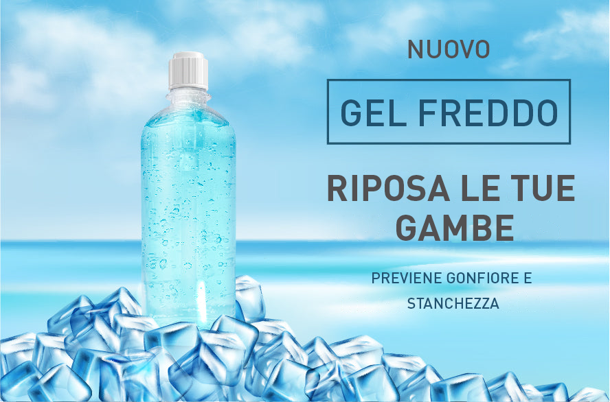 Gel Freddo Intenso Gambe Stanche | Effetto Freschezza