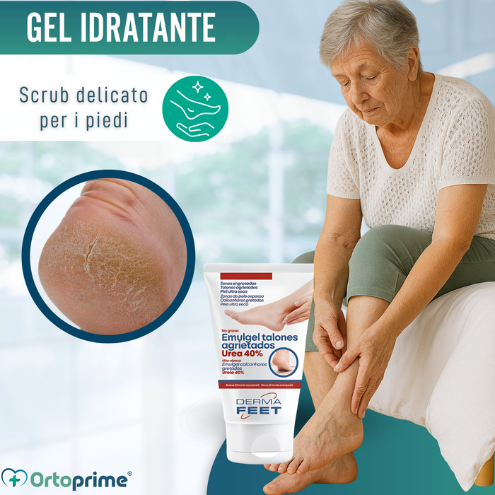 Gel per Talloni Crepolati | Concentrazione Urea 40%