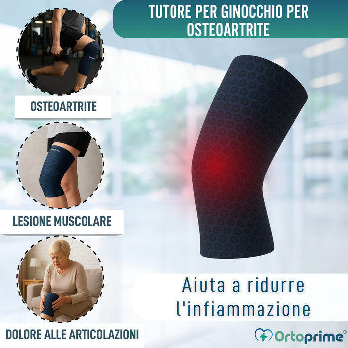Ginocchiera per Artrosi | Supporto per ginocchio 3 Misure