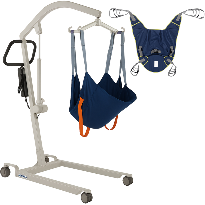 Gru Robusta per Pazienti con Imbracatura in 2 Taglie