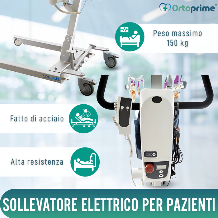 Gru per Sollevare Pazienti Alta Qualità | Imbracatura Inclusa