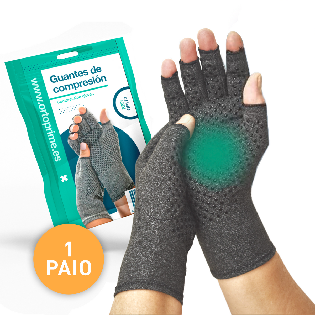 Guanti In Lattice Rosa - Italia - Foto 3